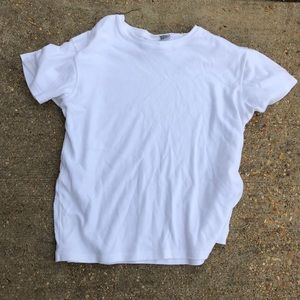 Jennifer Lauren Soft White Tee